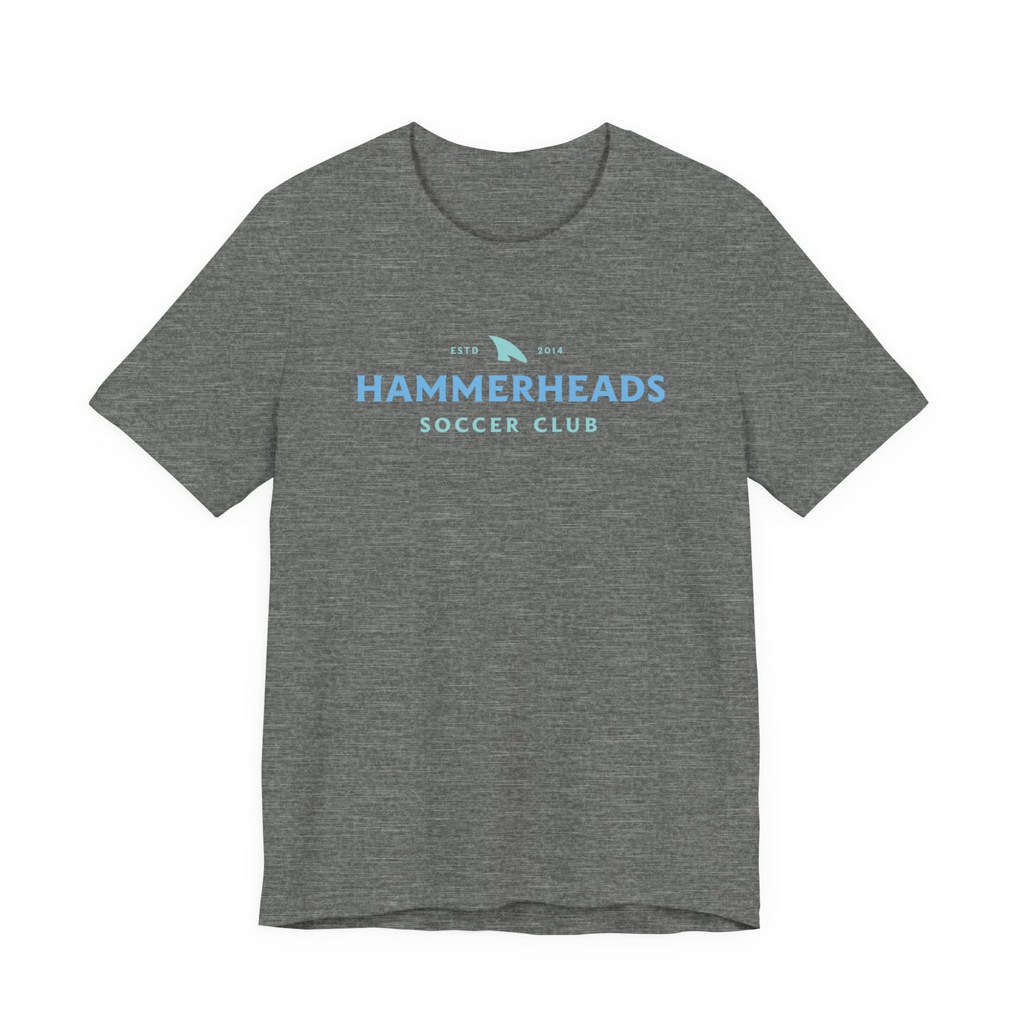 Hammerheads Soccer Club Adult Heather Tri-Blend Tee
