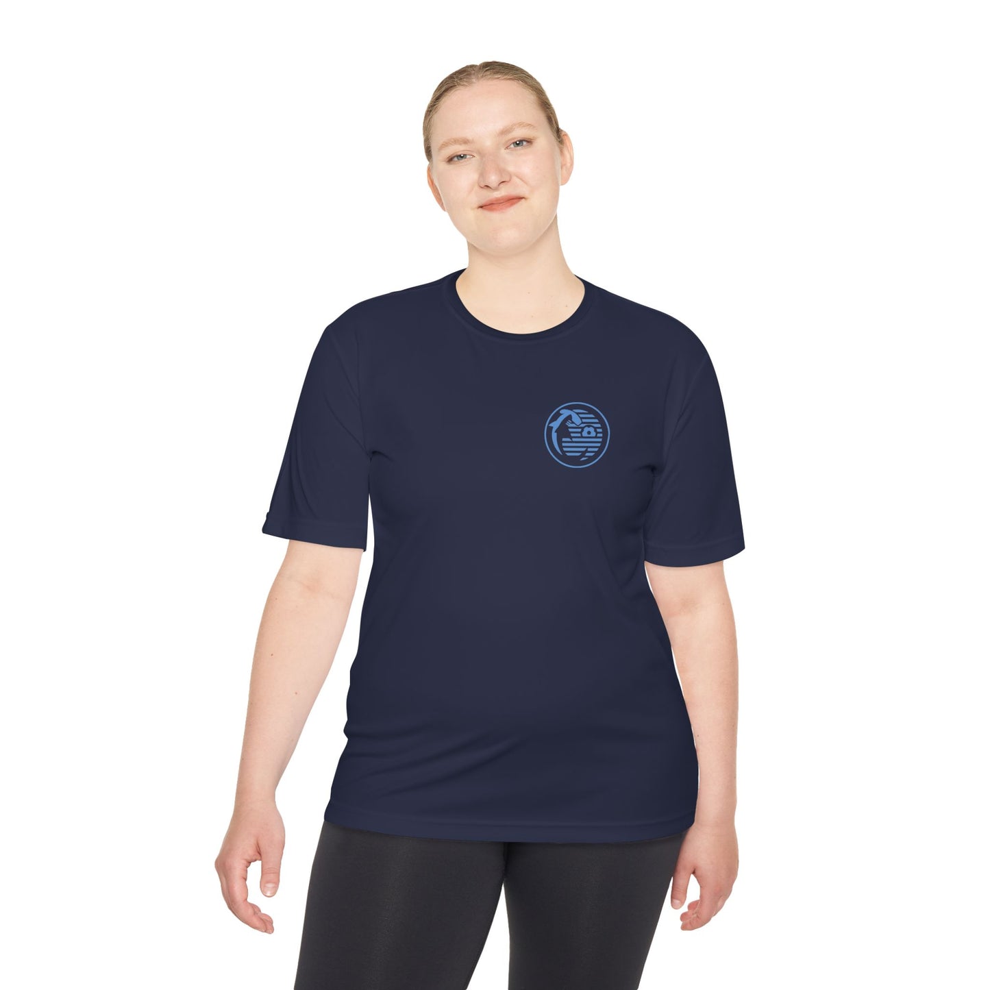Hammerheads Badge Logo Unisex Performance Short Sleeve Sun Shirt Tee