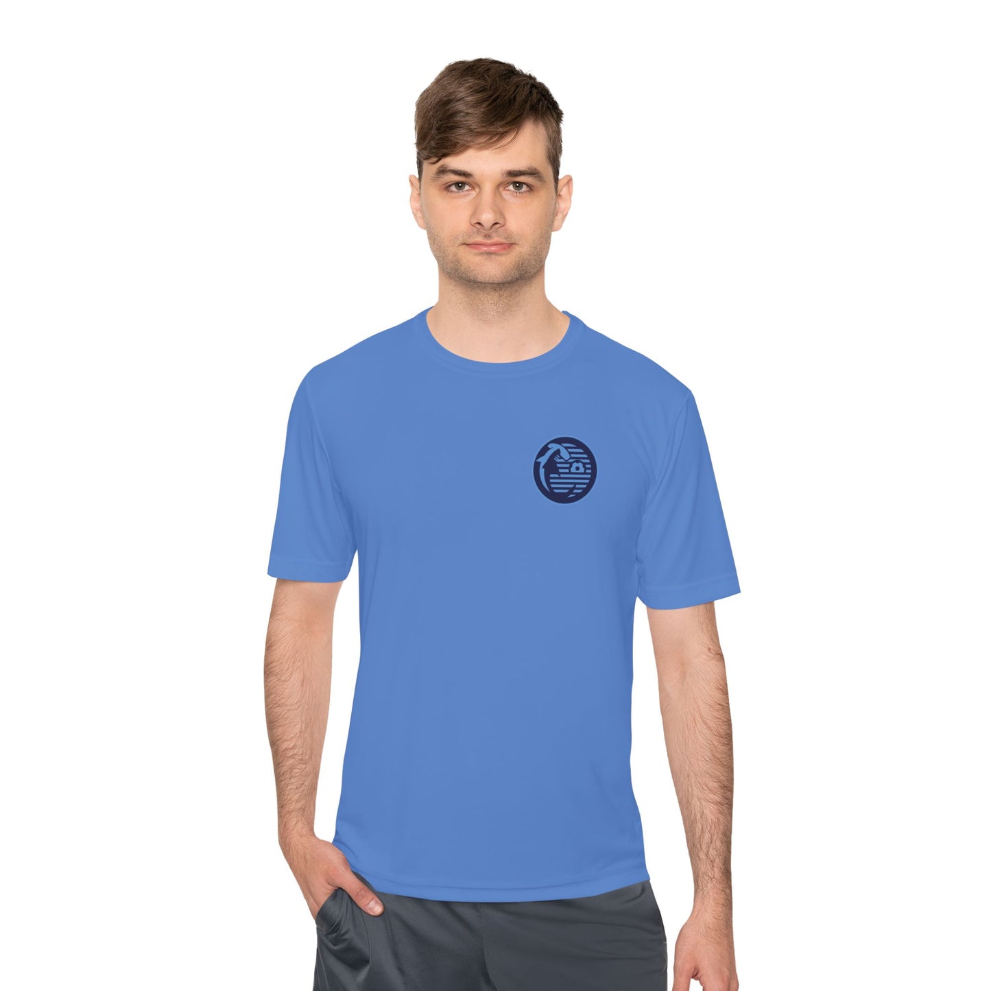 Hammerheads Badge Logo Unisex Performance Short Sleeve Sun Shirt Tee