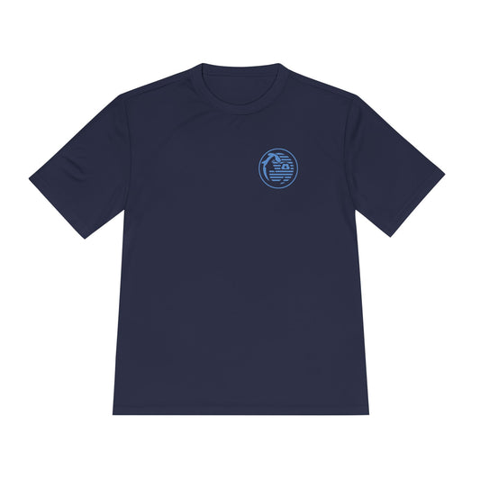 Hammerheads Badge Logo Unisex Performance Short Sleeve Sun Shirt Tee