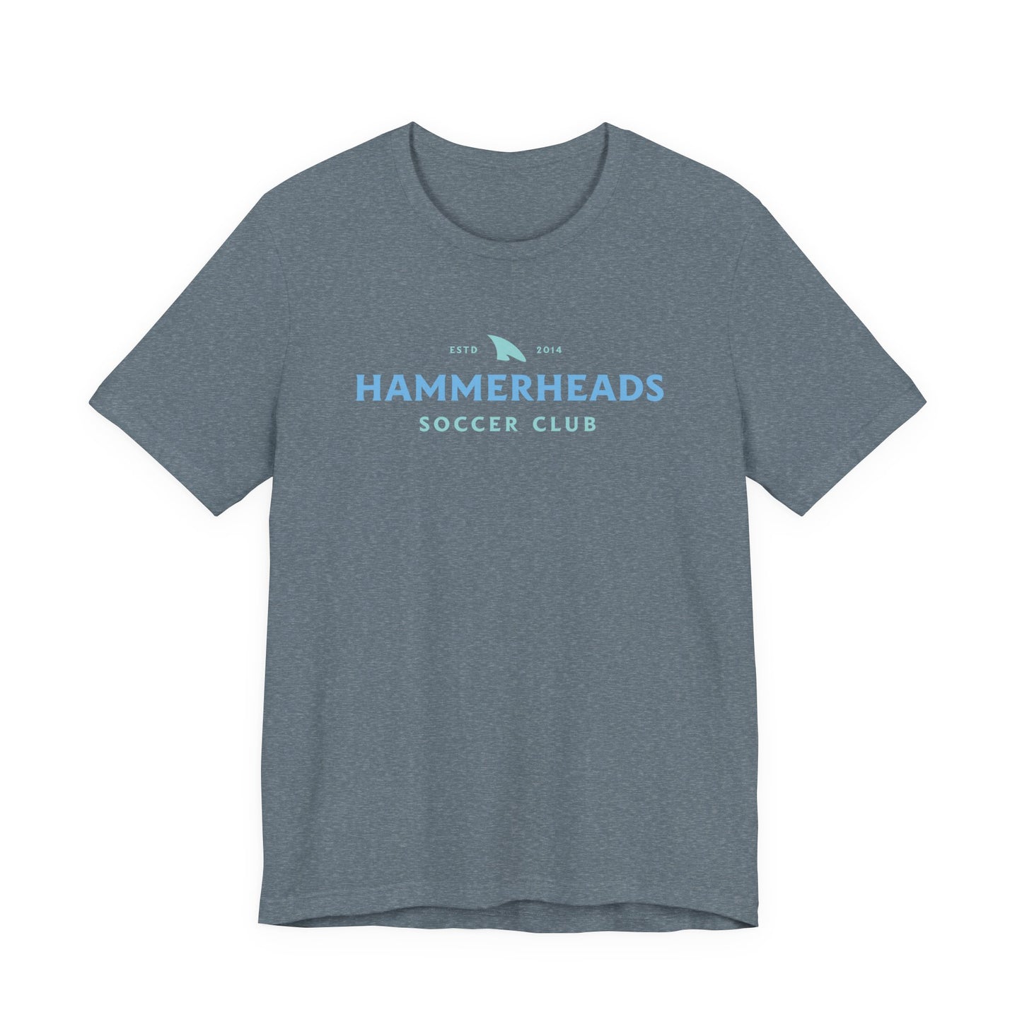 Hammerheads Soccer Club Adult Heather Tri-Blend Tee