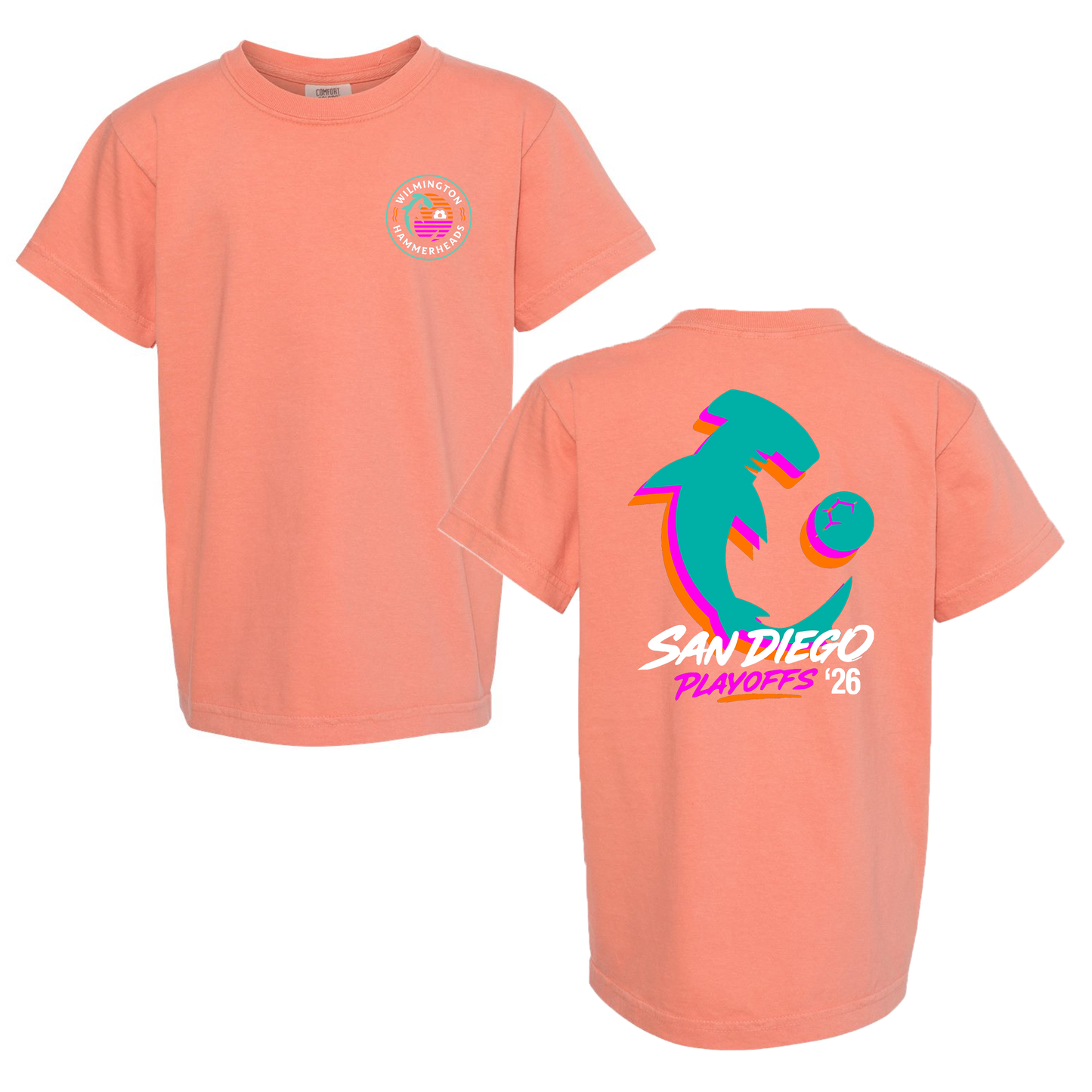Hammerheads San Diego 2026 Playoffs Comfort Colors Tee