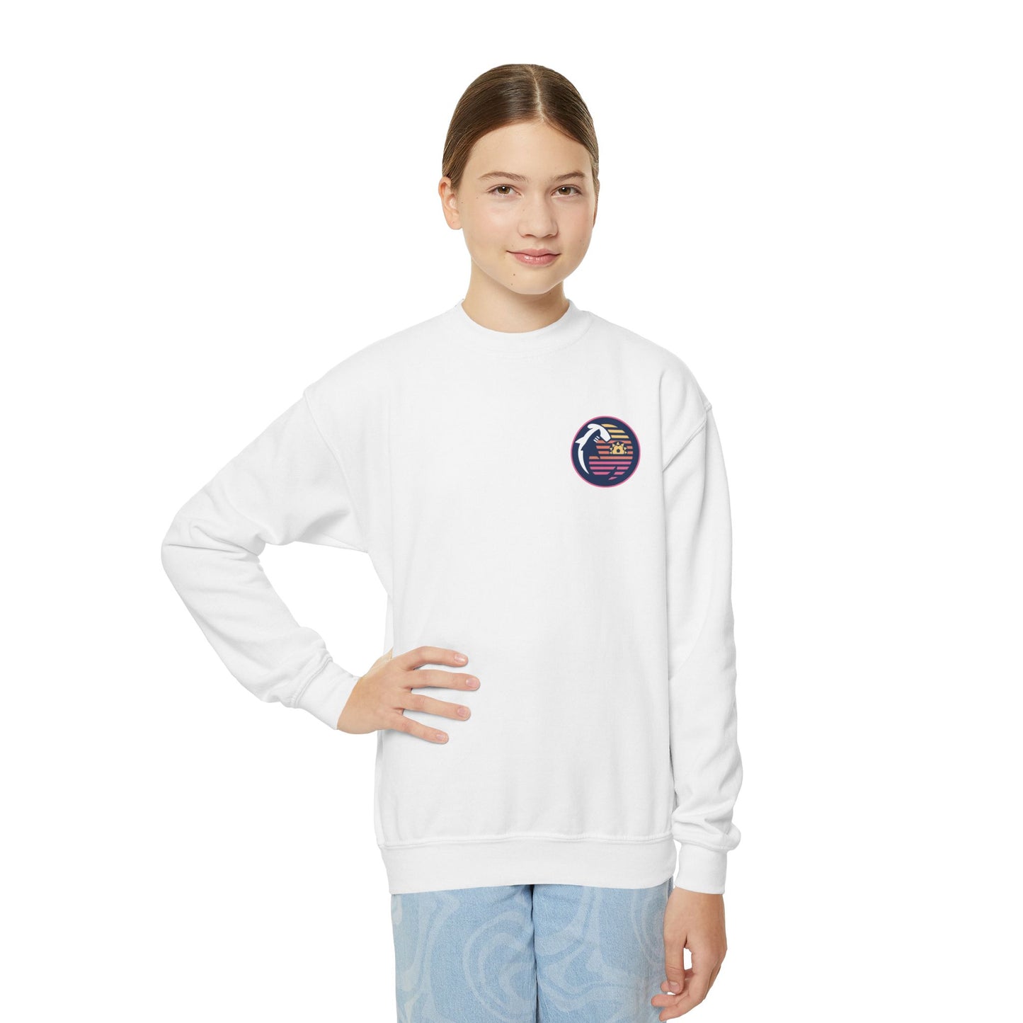 Hammerheads "Sunset Collection" Youth Crewneck Sweatshirt