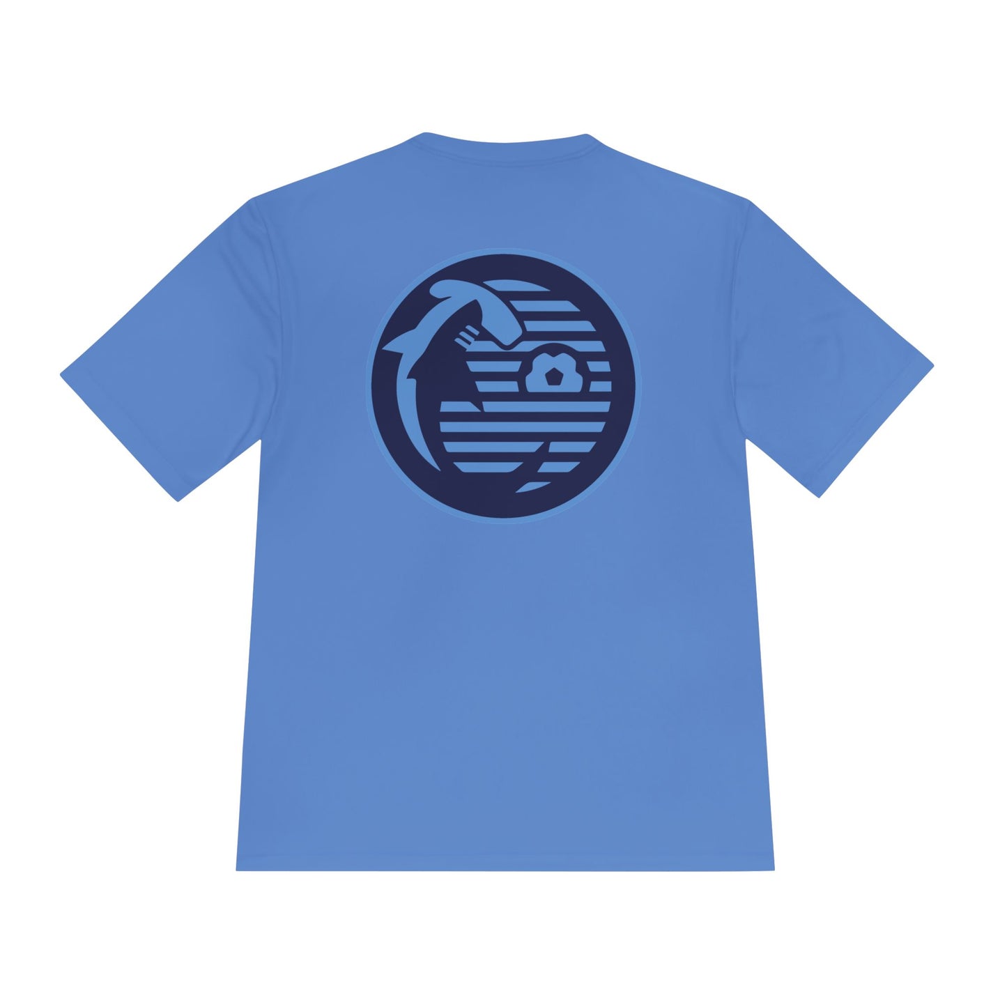 Hammerheads Badge Logo Unisex Performance Short Sleeve Sun Shirt Tee