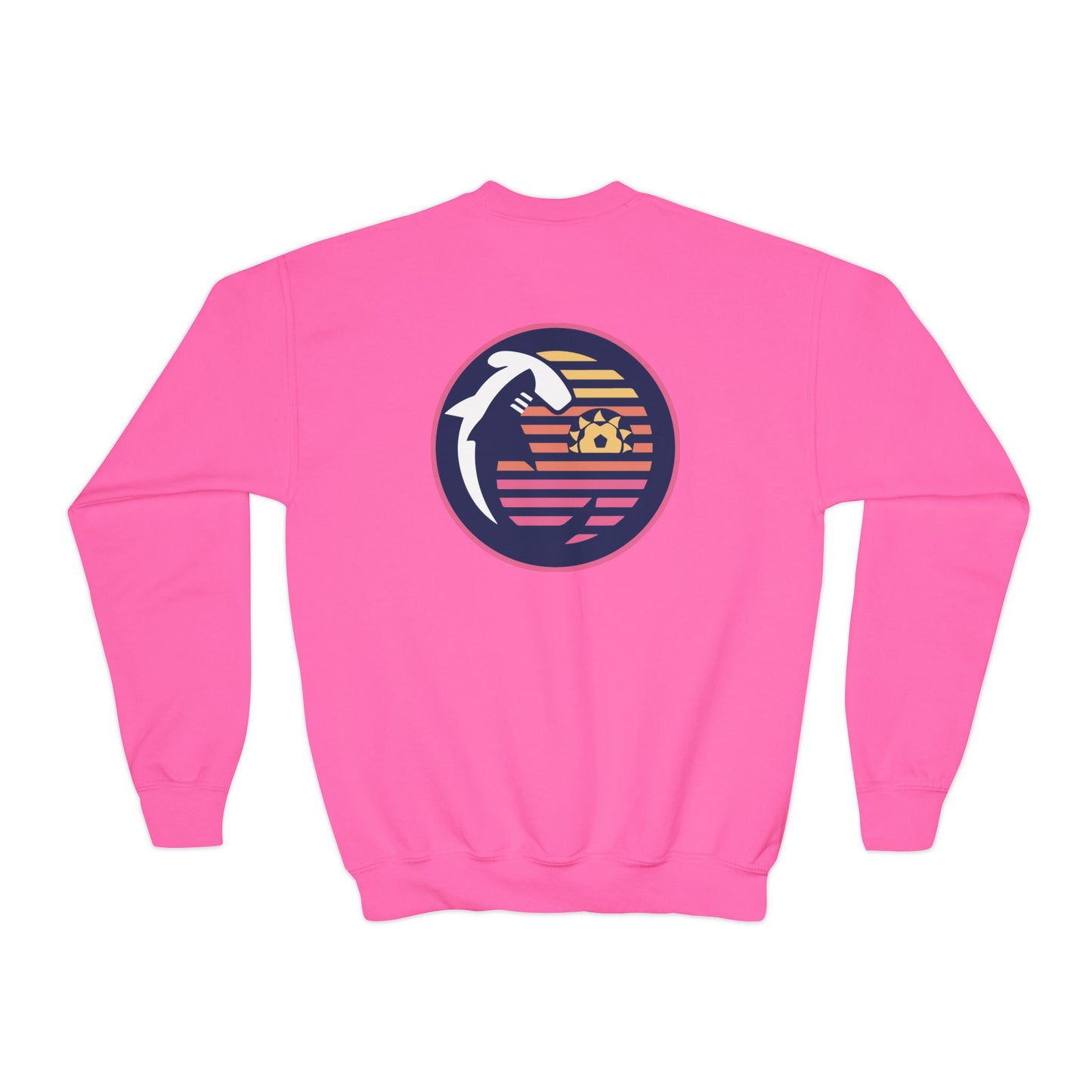 Hammerheads "Sunset Collection" Youth Crewneck Sweatshirt