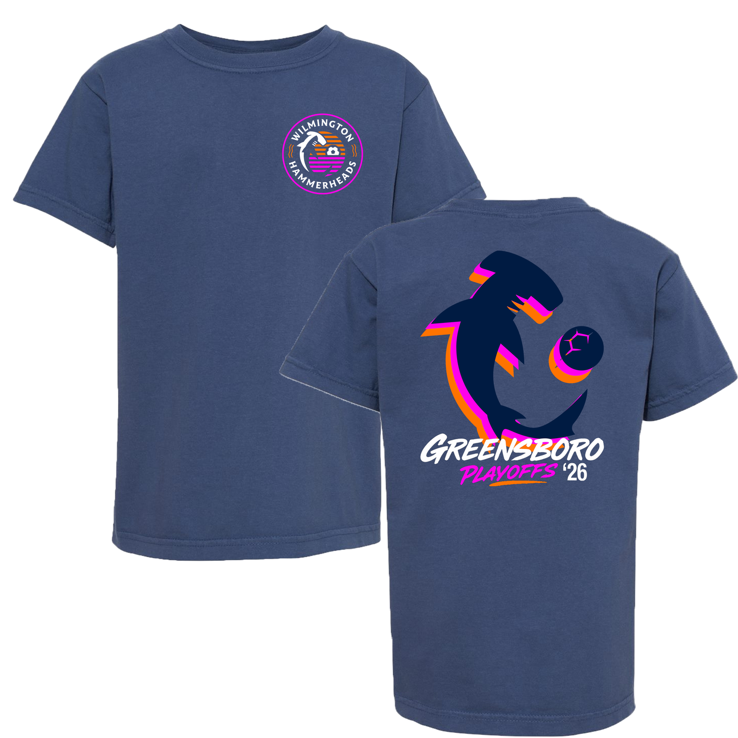 Hammerheads Greensboro 2026 Playoffs Comfort Colors Tee