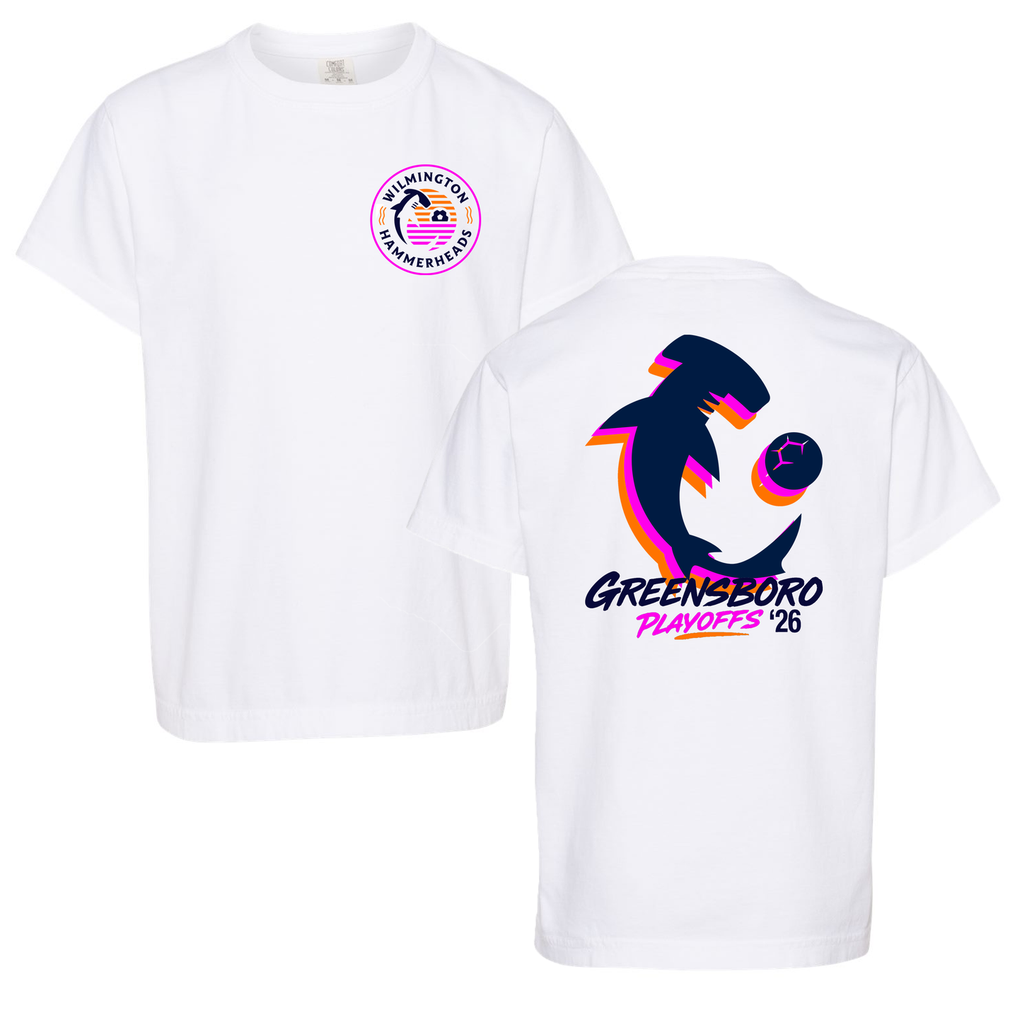 Hammerheads Greensboro 2026 Playoffs Comfort Colors Tee