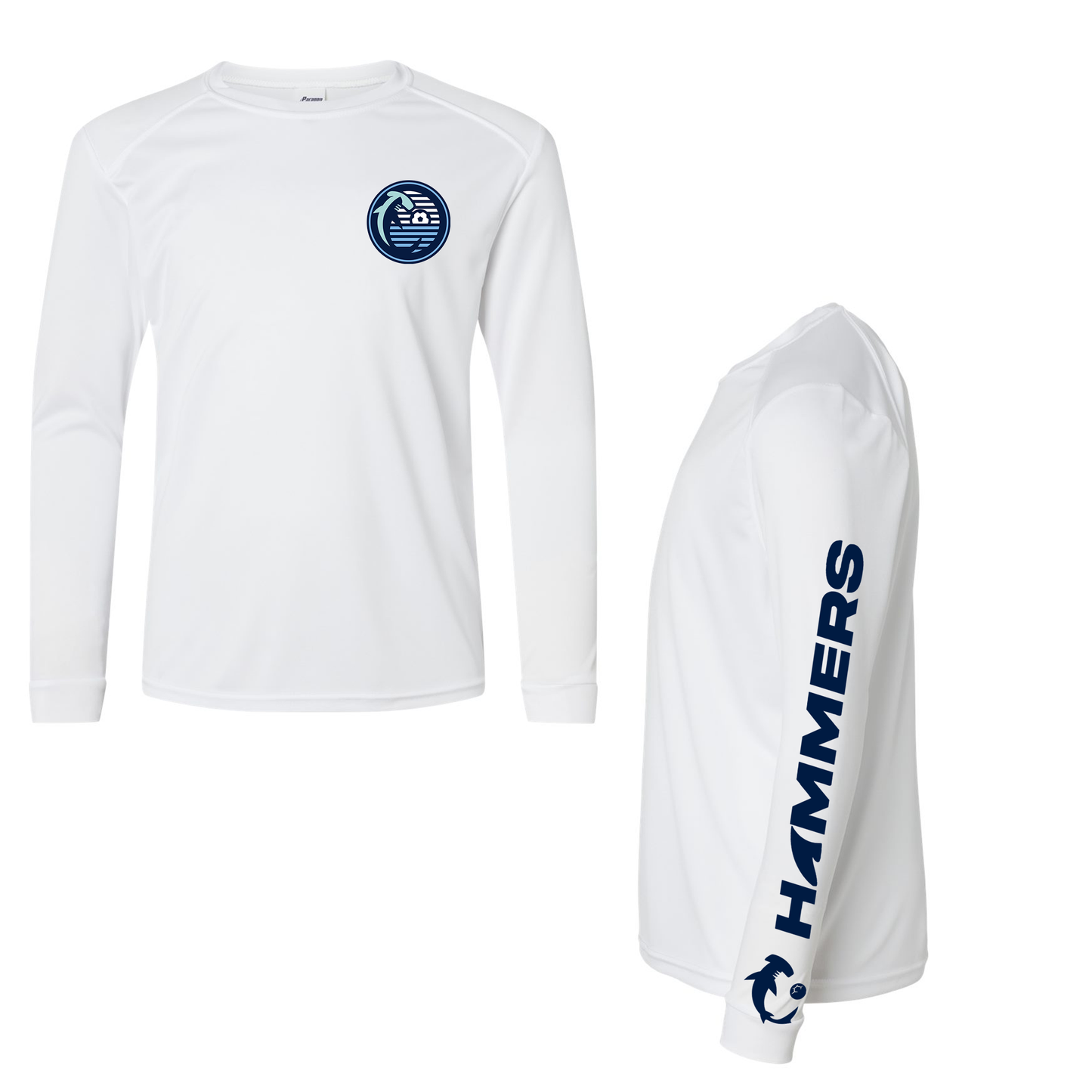 Hammerheads UPF Performance Classic Logo Lightweight LS Tee