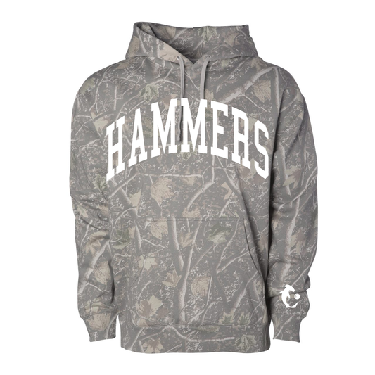 Hammerheads "Hammers" Heavyweight Camo Hoodie All Sizes
