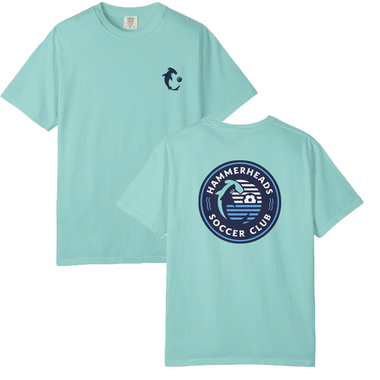 Hammerheads Shark Logo Comfort Colors Tee